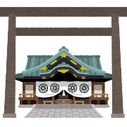 神殿前撮り