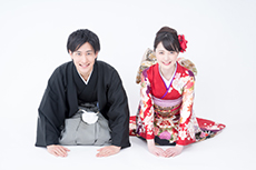 前撮り和装